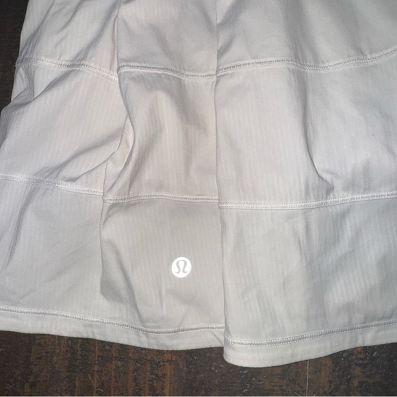 Lululemon White Pace Rival Skirt Size 6 Tall - Picture 7 of 9
